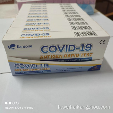 Kit de test antigène prénasal Covid-19